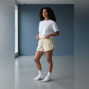 Nike Cream‎ Athletic Shorts